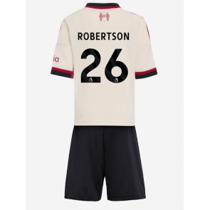 Liverpool Andrew Robertson #26 Udebanetrøje Børn 2025-26 Kortærmet (+ Korte bukser)